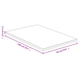 Stolna ploča 60x100x1,5 cm od bambusa 3154990