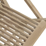 Sklopive vrtne stolice 8 kom sive 56x61x89 cm masivna tikovina 3155072