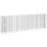 Gabionska povišena gredica od pocinčanog željeza 330x50x100 cm 152035