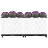 Povišena gredica 80x40x38 cm od polipropilena 153309