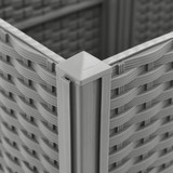 Povišena gredica 40x40x38 cm od polipropilena 153293