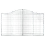 Lučne gabionske košare 15kom 200x30x100/120cm pocinčano željezo 3145443 Lučne gabionske košare 15kom 200x30x100/120cm pocinčano željezo 3145443