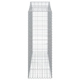 Lučne gabionske košare 14kom 200x50x140/160cm pocinčano željezo 3145694 Lučne gabionske košare 14kom 200x50x140/160cm pocinčano željezo 3145694