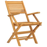 Sklopive vrtne stolice 6 kom 55x62x90 cm od masivne tikovine 3155068
