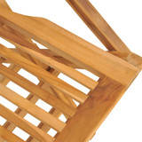 Sklopive vrtne stolice 6 kom 55x62x90 cm od masivne tikovine 3155068