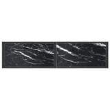 Konzolni stol boja crnog mramora 140x35x75,5 cm kaljeno staklo 331677 Konzolni stol boja crnog mramora 140x35x75,5 cm kaljeno staklo 331677