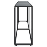 Konzolni stol crni 200 x 35 x 75,5 cm od kaljenog stakla 331687 Konzolni stol crni 200 x 35 x 75,5 cm od kaljenog stakla 331687