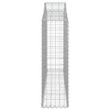 Lučne gabionske košare 8 kom 200x30x100/120cm pocinčano željezo 3145436 Lučne gabionske košare 8 kom 200x30x100/120cm pocinčano željezo 3145436