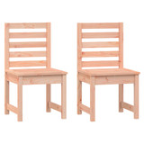 Vrtne stolice 2 kom 40,5x48x91,5 cm od masivnog drva duglazije 824030