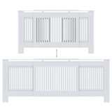 Pokrov za radijator MDF bijeli 205 cm 325547