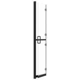 Sklopiva pregrada za tuširanje prozirna staklo ESG 70 x 190 cm 151180