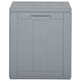 Vrtna kutija za pohranu 90 L siva PP ratan 151233