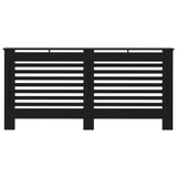 Pokrov za radijator crni 172 x 19 x 81 cm MDF 288189