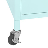 Ormarić za pohranu boja mente 60 x 35 x 56 cm čelični 336266