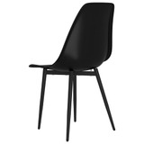 Blagovaonske stolice 4 kom crne PP 338045