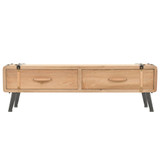 bxl TV ormarić 110 x 33 x 35 cm od masivne jelovine 339299  bxl TV ormarić 110 x 33 x 35 cm od masivne jelovine 339299