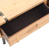bxl TV ormarić 110 x 33 x 35 cm od masivne jelovine 339299  bxl TV ormarić 110 x 33 x 35 cm od masivne jelovine 339299