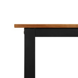 Vrtni stol s U-nogama 200x80x75 cm od masivnog drva bagrema 319514