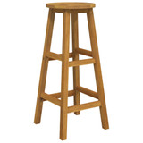 3-dijelni barski set od masivnog bagremovog drva 319699