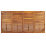 Vrtni stol s U-nogama 180x90x75 cm od masivnog drva bagrema 319521