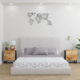 Noćni ormarići 2 kom 40 x 33 x 46 cm od masivnog drva manga 345215