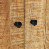 Komoda s 2 vrata 60 x 33 x 75 cm od masivnog drva manga 352913 Komoda s 2 vrata 60 x 33 x 75 cm od masivnog drva manga 352913