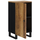 Komoda s vratima 40 x 31 x 75 cm od masivnog drva manga 352912 Komoda s vratima 40 x 31 x 75 cm od masivnog drva manga 352912