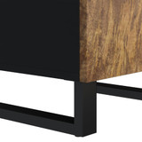 Komoda s vratima 40 x 31 x 75 cm od masivnog drva manga 352912 Komoda s vratima 40 x 31 x 75 cm od masivnog drva manga 352912