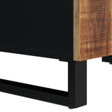 Komoda s 4 vrata 60 x 33 x 75 cm od masivnog drva manga 352917 Komoda s 4 vrata 60 x 33 x 75 cm od masivnog drva manga 352917