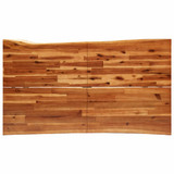 Blagovaonski stol sa živim rubom 140x80x75 cm od drva bagrema 353289 Blagovaonski stol sa živim rubom 140x80x75 cm od drva bagrema 353289