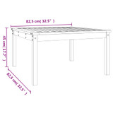 Vrtni stol 82,5 x 82,5 x 45 cm od masivne duglazije 824125