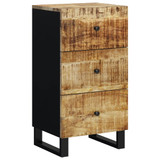 Komoda s 3 ladice 40 x 33,5 x 75 cm od masivnog drva manga 352905 Komoda s 3 ladice 40 x 33,5 x 75 cm od masivnog drva manga 352905