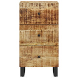 Komoda s 3 ladice 40 x 33,5 x 75 cm od masivnog drva manga 352905 Komoda s 3 ladice 40 x 33,5 x 75 cm od masivnog drva manga 352905