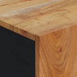 Komoda s vratima 40 x 31 x 75 cm od masivnog drva bagrema 352910 Komoda s vratima 40 x 31 x 75 cm od masivnog drva bagrema 352910
