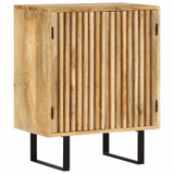 Komoda s 2 vrata 55 x 35 x 70 cm od masivnog drva manga 354983 Komoda s 2 vrata 55 x 35 x 70 cm od masivnog drva manga 354983