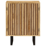 Komoda s 2 vrata 55 x 35 x 70 cm od masivnog drva manga 354983 Komoda s 2 vrata 55 x 35 x 70 cm od masivnog drva manga 354983