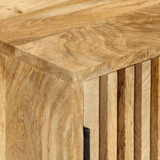 Komoda s 2 vrata 55 x 35 x 70 cm od masivnog drva manga 354983 Komoda s 2 vrata 55 x 35 x 70 cm od masivnog drva manga 354983