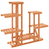 Stalak za cvijeće 95 x 25 x 96 cm od masivne jelovine 362862