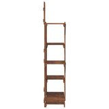 Stalak za cvijeće 60 x 25 x 130 cm od masivne jelovine 362873