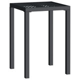 Vrtni stol antracit 50 x 50 x 72 cm čelični 362742