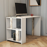 Radni stol Lima - Bijeli mermer