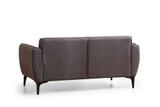 Sofa sa 2 sedišta Belissimo - tamno siva