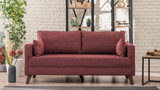 Sofa sa 2 sedišta Bella Sofa za 2 Pr - Claret Red
