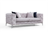 Sofa sa 2 sedišta Como - svijetlo siva Sofa sa 2 sedišta Como - svijetlo siva