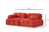 Sofa sa 2 sedišta Doblo dvosjed (L1-1R)