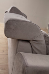 Sofa sa 2 sedišta Frido - svijetlo siva