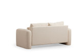 Sofa sa 2 sedišta Krema od ljiljana - 2