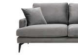 Sofa sa 2 sedišta Papira dvosjed - siva Sofa sa 2 sedišta Papira dvosjed - siva