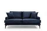 Sofa sa 2 sedišta Papira dvosjed - tamnoplava Sofa sa 2 sedišta Papira dvosjed - tamnoplava