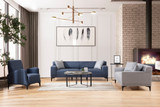 Sofa sa 2 sedišta Petra 2 - svijetlo siva Sofa sa 2 sedišta Petra 2 - svijetlo siva